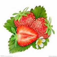 唯美好看草莓微信头像