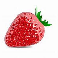 唯美好看草莓微信头像