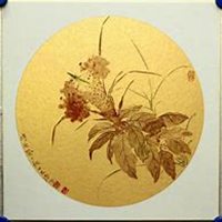 唯美好看鸡冠花微信头像