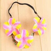 唯美好看鸡蛋花微信头像