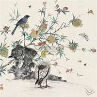 唯美高清石榴花头像