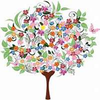 微信发财树头像_高清发财树花朵图片大全