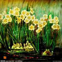 微信头像水仙花