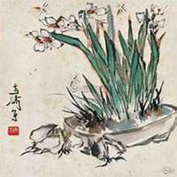 微信头像水仙花