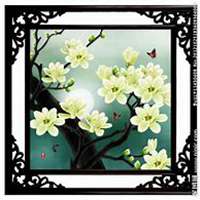 微信玉兰花头像