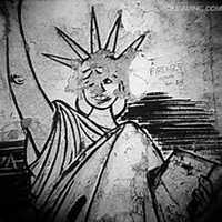 欧美非主流涂鸦头像