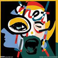 欧美非主流涂鸦头像