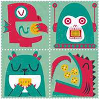 欧美非主流涂鸦头像