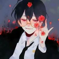 二次元黑白男头像高冷