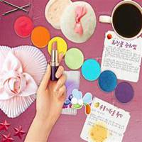 卖口红微商头像