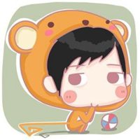 黑白漫画微信男头像背影