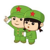 军人头像男