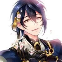 手绘头像男生插画