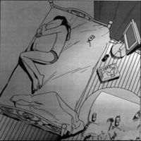 手绘头像男生插画