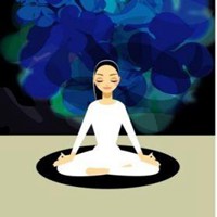 打坐念经参禅微信头像