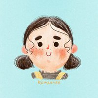 插画头像原宿风