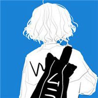插画头像原宿风
