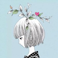 插画头像原宿风