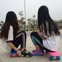 校服头像女生背影