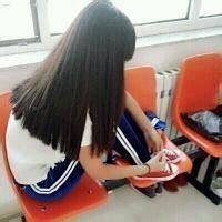 校服头像女生背影