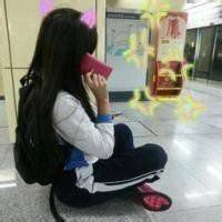 校服头像女生背影