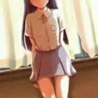 校服头像手绘图片