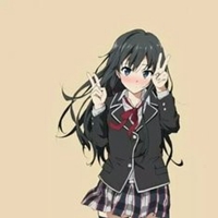 校服头像手绘图片