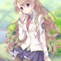 校服头像手绘图片