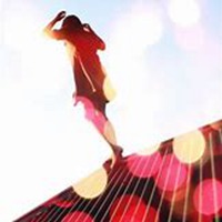 绿色系唯美意境女生头像