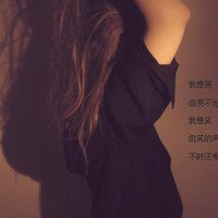 黑白手绘女生唯美意境女生头像