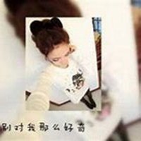 有意境黑白文字女生头像