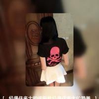 意境女生长发侧脸头像