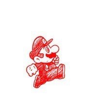 创意人头像画