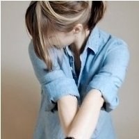 创意相框头像女生头像
