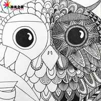 创意头像素描简单设计