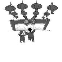 创意头像粘贴画