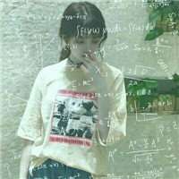 创意头像简约女生头像