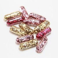 创意彩泥纸板金粉头像