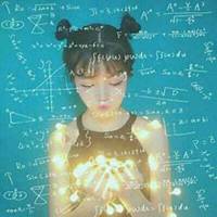 微信物理公式头像校服女生