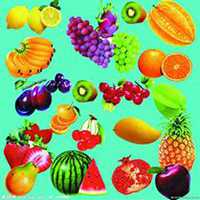 超萌卡通水果头像