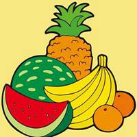 卡通水果恩爱头像