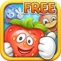 拿水果遮眼睛卡通头像