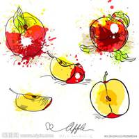 空白头像带水果