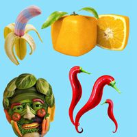 3d水果头像