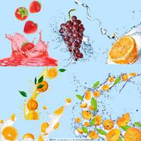 手绘水果头像高清素材