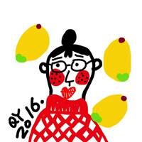 简约白底水果蔬菜头像