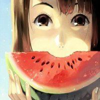 可爱动漫水果头像