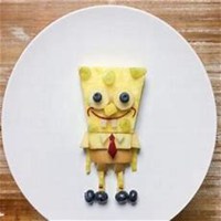 动漫女孩吃水果头像