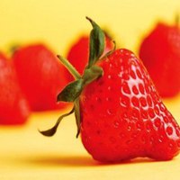 头像中间一个小水果