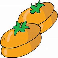 拿水果遮眼睛卡通头像